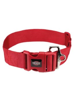 Collar extra ancho Trixie nylon premium rojo