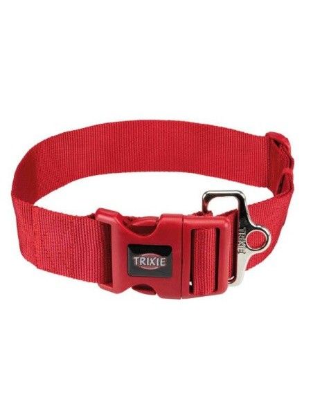 Collar extra ancho Trixie nylon premium rojo Collar extra ancho Trixie nylon premium rojo