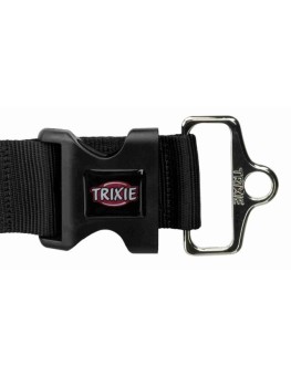 Collar trixie para perros nylon Premium negro extra ancho 2