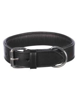 Collar extra ancho de piel Trixie Active Negro para perros Trixie - 1