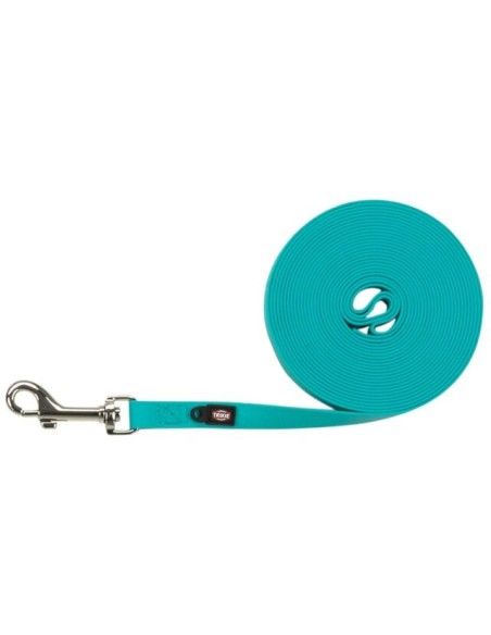 Correa de rastreo y educación Trixie Easy Life azul petróleo
