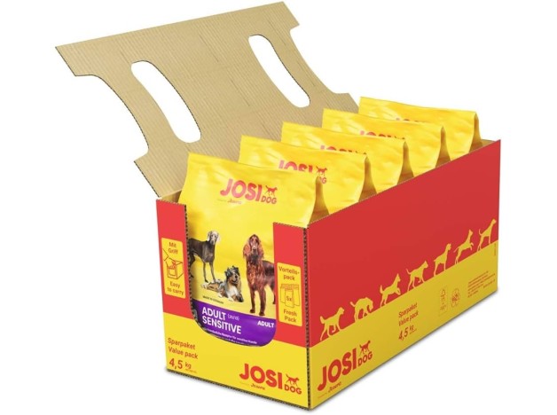 JosiDog Active, pienso para perros activos pack de 5 sacos de 900 gr,