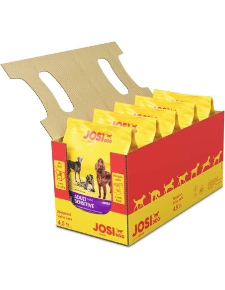 JosiDog Active, pienso para perros activos pack de 5 sacos de 900 gr,