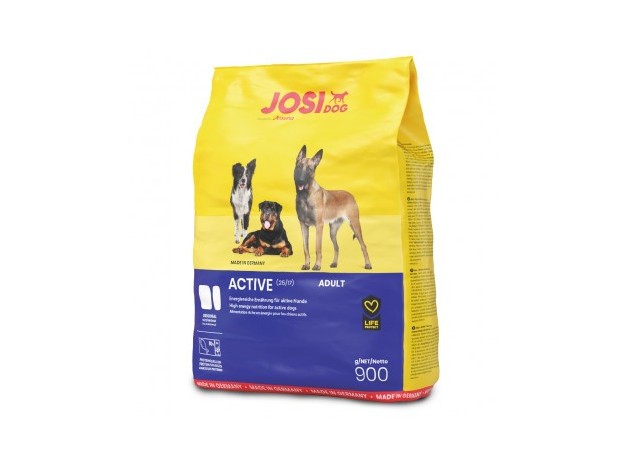 JosiDog Active, pienso para perros activos, saco de 900gramos