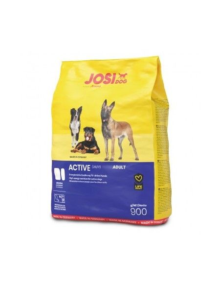 JosiDog Active, pienso para perros activos, saco de 900gramos