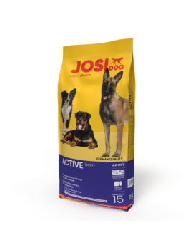 JosiDog Active, pienso para perros activos, saco de 15 kg