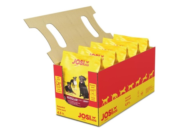 Pienso JosiDog Regular, alimento para perros pack de 5 sacos de 900 gr