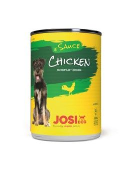 Latas JosiDog de pollo en salsa para perros adultos JosiDog - 1
