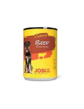 Josidog latas de Ternera en salsa para perros adultos