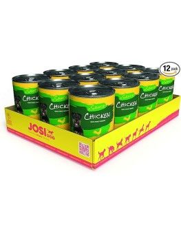 Latas JosiDog de pollo en salsa para perros adultos JosiDog - 1 2
