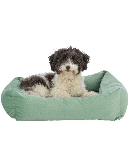 Cama rectangular Trixie Alena Soft Edition color salvia