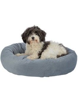 Cama Alena circular gris azul de Trixie 2