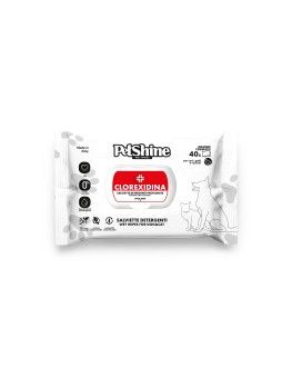 Toallitas húmedas higiénicas para perros, Petshine Clorexidina porrini