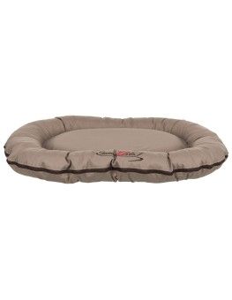 Cojín Samoa Vital taupe de 110 × 85 cm, Outlet Trixie camas