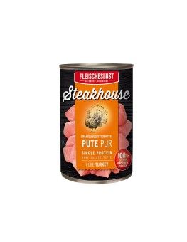 Fleischeslust lata monoproteica de carne de Pavo
