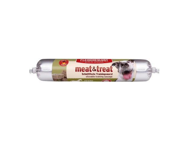 Fleischeslust Meat Treat carne de caballo, premio para perros
