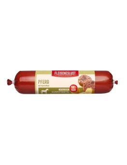 Salchichas para perro  Fleischeslust Caballo con patatas
