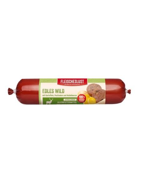 Salchichas  Fleischeslust Ciervo con Patatas Para Perros