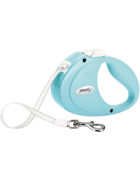 flexi PUPPY azul correa extensible de Cinta para cachorros