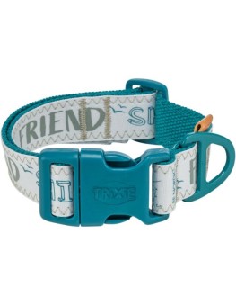 Collar Trixie Be Nordic Extra Ancho azul petróleo