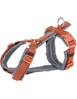 Arnés Trixie Trekking de nylon Premium color Oxido, para perros