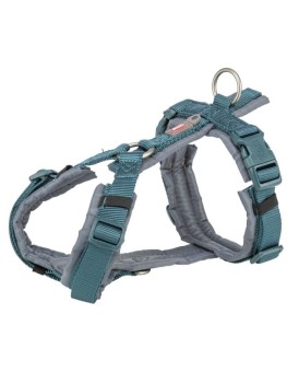 Arnés Premium Trekking azul petróleo de la marca Trixie para perros