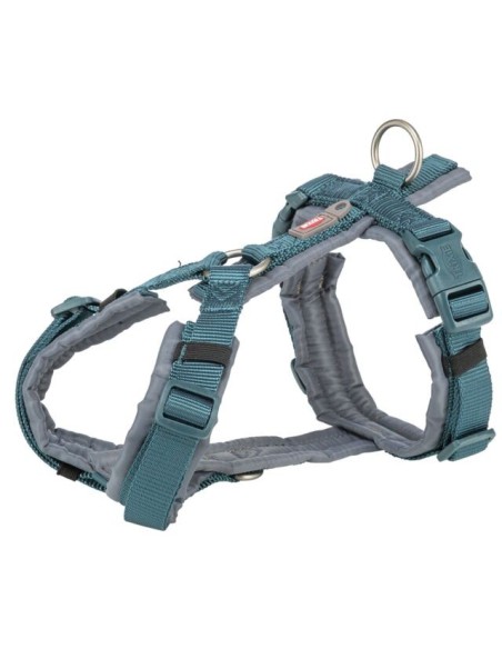 Arnés Premium Trekking azul petróleo de la marca Trixie para perros