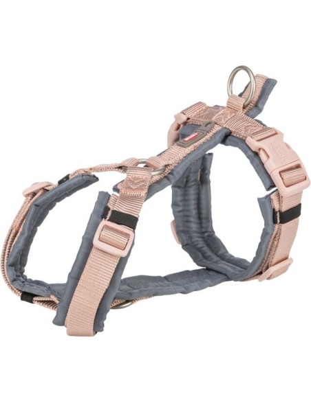 Arnés Premium Trixie Trekking color blush/grafito para perros Arnés Premium Trixie Trekking color blush/grafito para perros