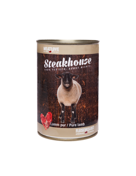 MeatLove Carne de cordero, Latas de 400 gr.