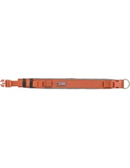Trixie premium collar extra ancho acolchado color oxido 2