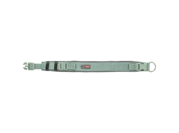 Collar Trixie Nylon Premium Extra Ancho color Salvia para perros