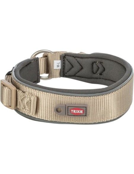 Collar Trixie nylon Premium Extra ancho color salvia con acolchado de neopreno Collar Trixie nylon Premium Extra ancho color salvia con acolchado de neopreno