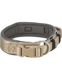 Collar Trixie Premium Extra ancho color salvia para perrox