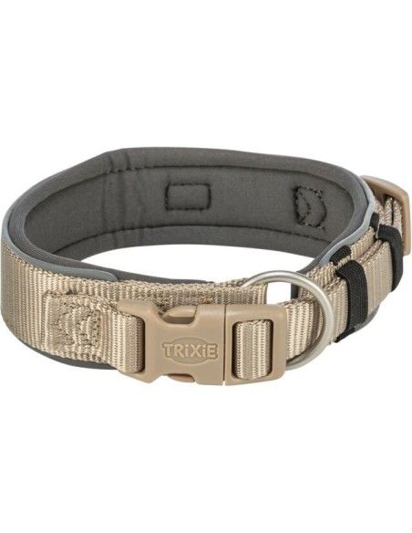 Collar Trixie Premium Extra ancho color salvia para perrox Collar Trixie Premium Extra ancho color salvia para perrox