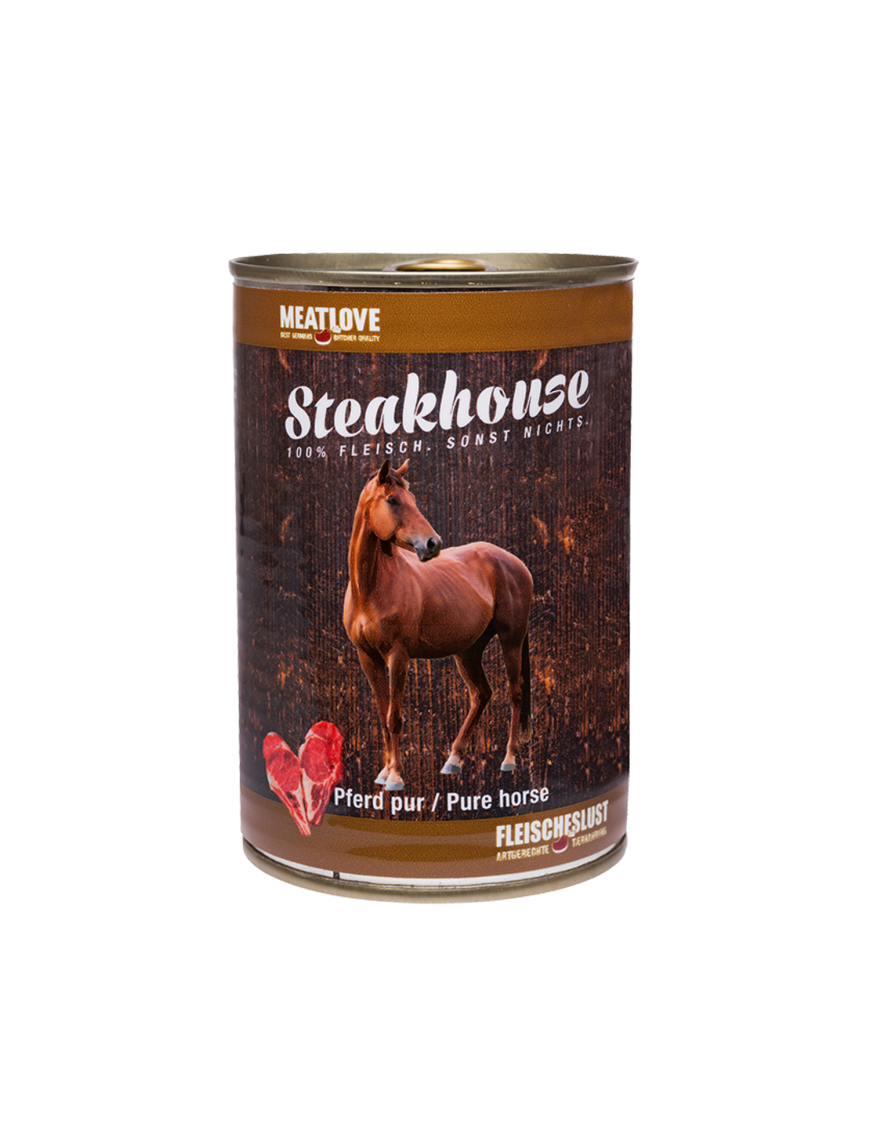 MeatLove Carne de caballo, Latas monoproteicas MeatLove - 1