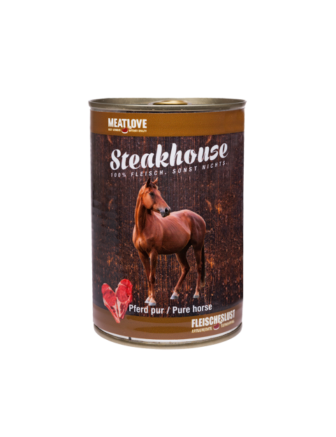 MeatLove Carne de caballo, Latas monoproteicas MeatLove - 1
