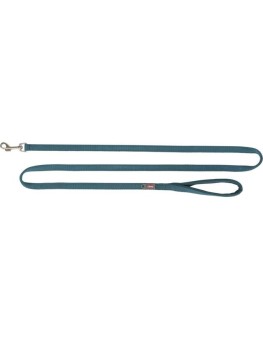 Correa Trixie Extra larga Nylon Premium azul petróleo