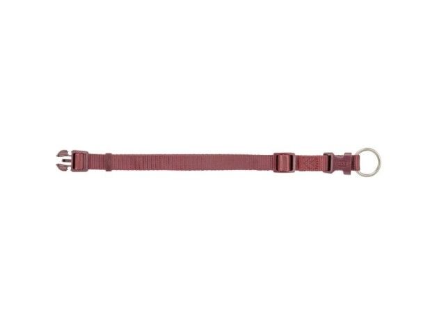 Collar color sangria de Nylon Premium de la marca Trixie para perros