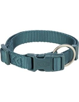 Collar Trixie azul petróleo de nylon Premium para perros