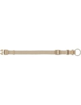 Collar trixie de nylon premium color arena para perros 2