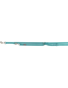 Ramal trixie nylon premium color Aqua para perros