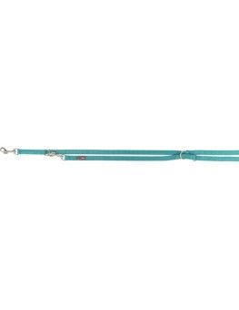 Ramal Trixie premiun Nylon doble capa color Aqua para perros