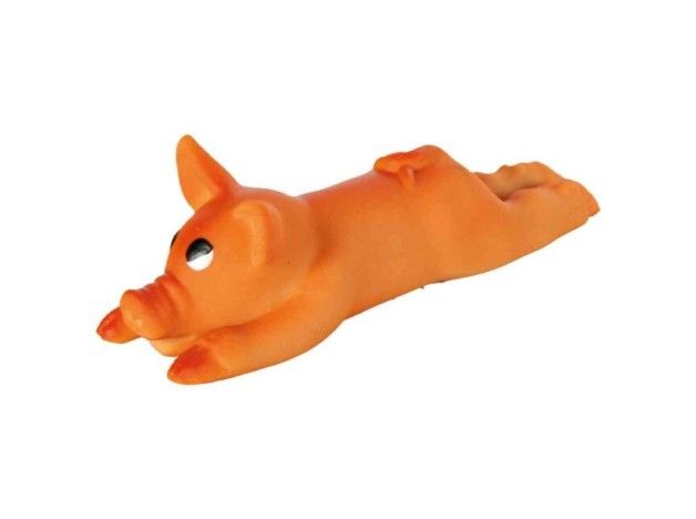 Juguete Trixie, cerdito de latex con sonido para perros