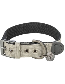 Collar CityStyle extra ancho color gris de Trixie