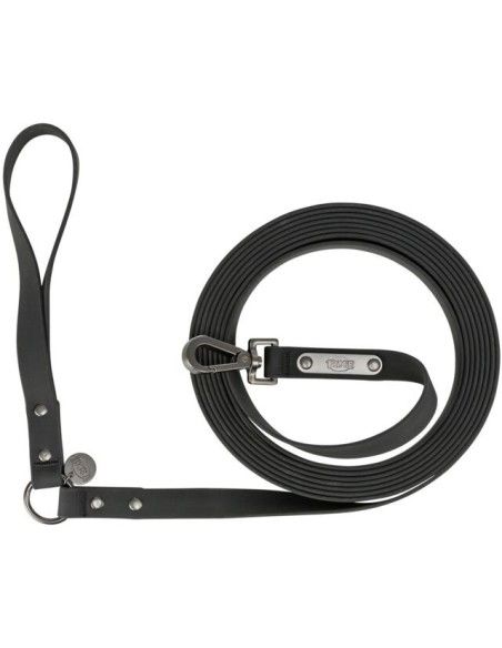 Trixie CityStile correa de rastreo negra de PVC