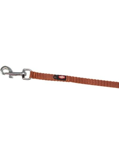 Cinta extra ligera de rastreo y educacion Trixie color oxido para perros