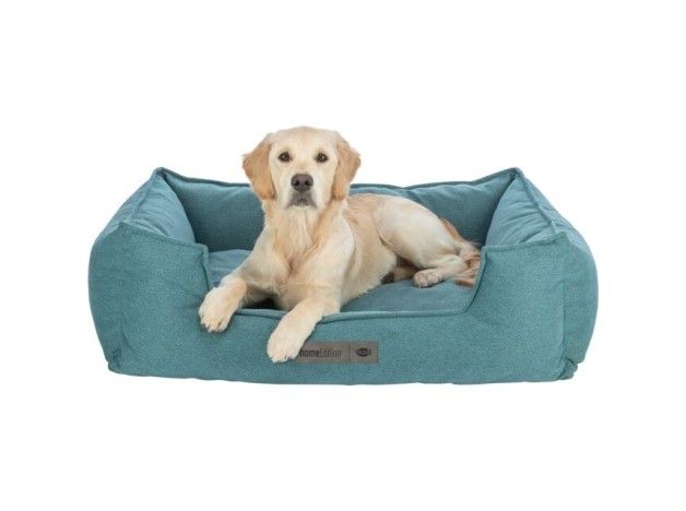 Cama Trixie Gano azul petróleo para perros colección home editión
