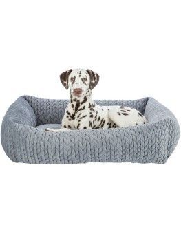 Cama rectangular Trixie Livia color gris 2