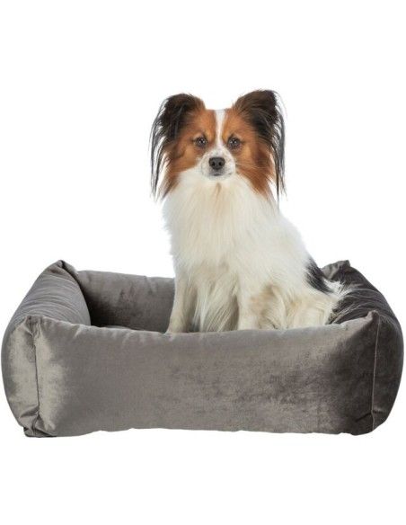 Cama Trixie Soft Edition color gris para perros de todos los tamaños y razas