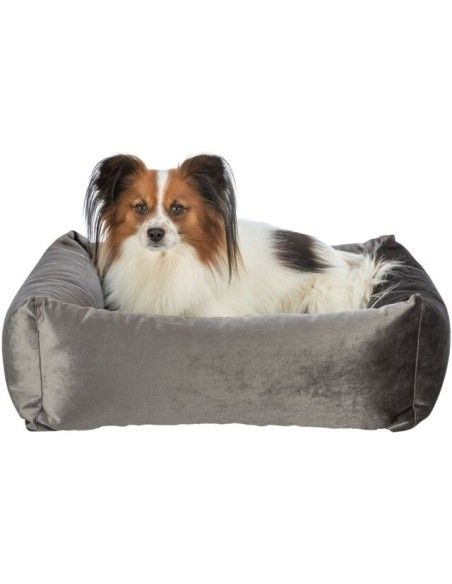 Cama Trixie Soft Edition color gris para perros
